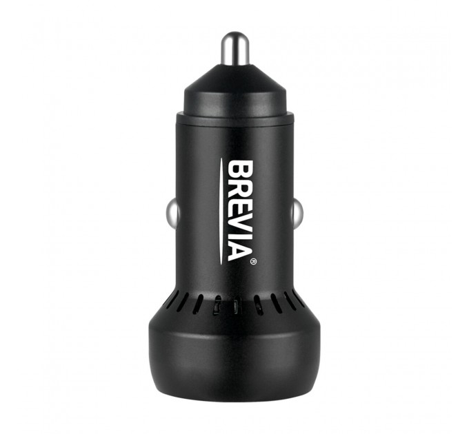 Автомобильное зарядное устройство для Brevia ePower Dual PowerMax Metal LED 60W 1xUSB-C+1xUSB-A, цена: 482 грн.