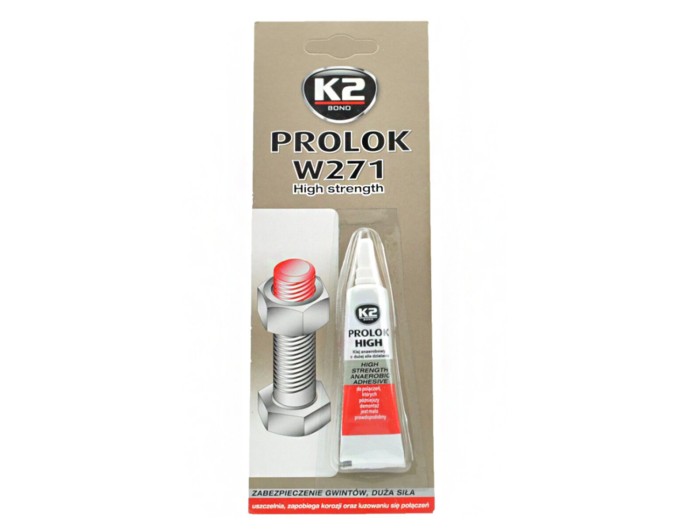 Клей фіксатор різьбових з'єднань K2 Bond High червоний 6мл, ціна: 98 грн.