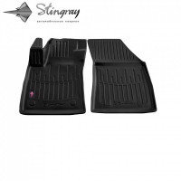 Renault Megane IV (2015-...) комплект 3D ковриков с 2 штук (Stingray)