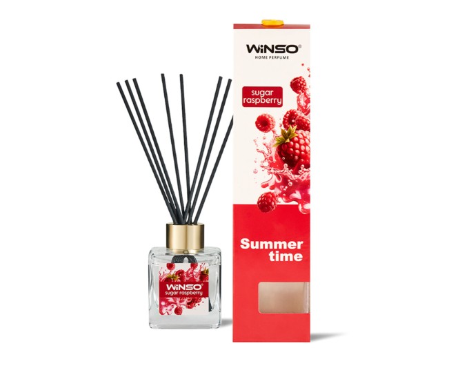 Аромадифузор с палочками Winso Summer Time - Sugar Raspberry 100мл, цена: 235 грн.