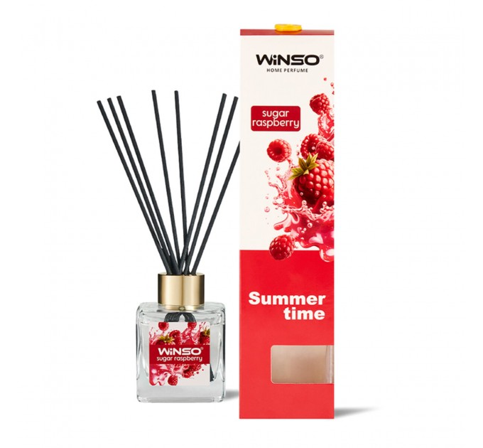Аромадифузор з паличками Winso Summer Time - Sugar Raspberry 100мл, ціна: 217 грн.