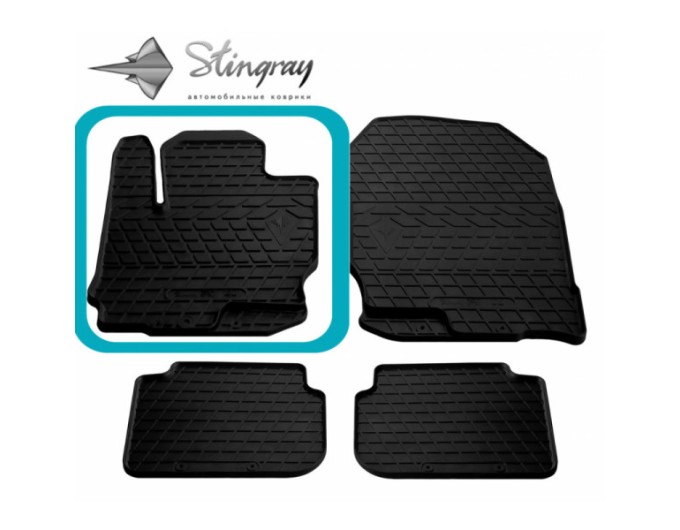 Mitsubishi COLT (Z30) (2004-2012) коврик передний левый (Stingray), цена: 812 грн.