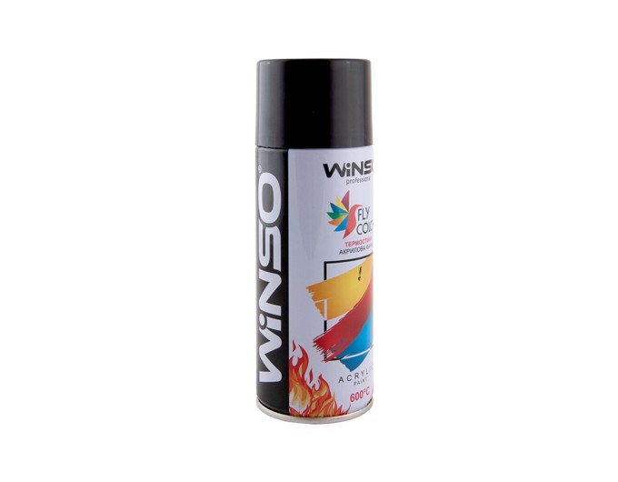 Краска высокотемпературная Winso Spray черный 450мл, цена: 236 грн.