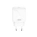 Сетевое зарядное устройство XO L141 Single USB-C 20W + Lightning кабель белый, цена: 189 грн.