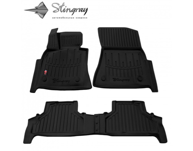 Bmw X6 (E71) (2008-2014) комплект 3D ковриков с 4 штук (Stingray), цена: 1 870 грн.