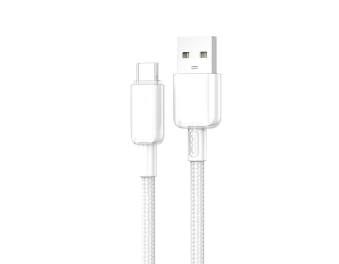 Кабель XO PVC Shiny Colorful USB to Micro USB 5А 1м білий, ціна: 119 грн.
