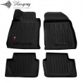 Ford Fiesta (Mk7) (USA) (2010-2017) комплект 3D ковриков с 4 штук (Stingray), цена: 1 870 грн.
