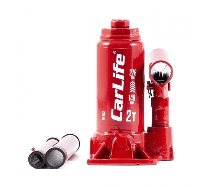 Домкрат гидравлический бутылочный CarLife 2т 148-278мм, цена: 541 грн.