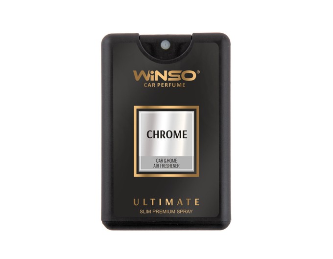 Освежитель воздуха Winso Ultimate Slim Sprey спрей 18мл - Chrome, цена: 106 грн.