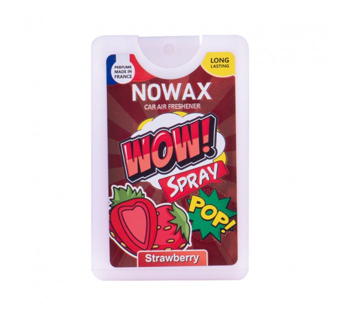 Ароматизатор повітря з розпилювачем Nowax Wow Spray 18мл Strawberry, ціна: 68 грн.