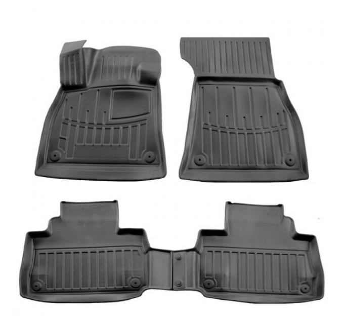Audi Q8 e-tron Sportback (2022-...) комплект 3D килимків з 4 штук (Stingray), ціна: 1 870 грн.