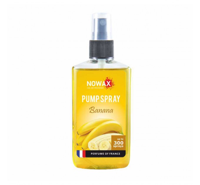 Автомобільний ароматизатор повітря Nowax PUMP SPRAY - Banana 75ml, ціна: 103 грн.