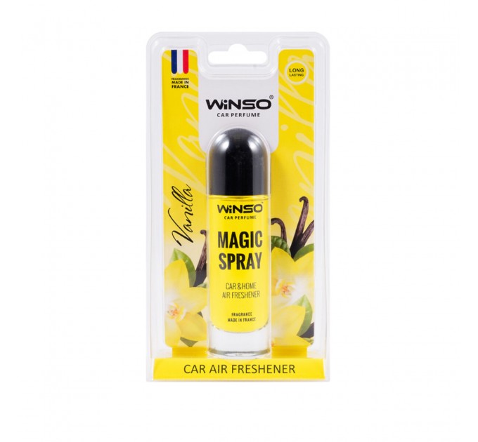 Ароматизатор Winso Magic Spray Vanilla, 30мл 532610 в виде спрея, цена: 157 грн.