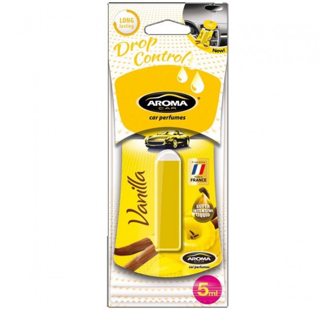 Ароматизатор Aroma Car Drop Control Vanilla жидкий, цена: 85 грн.