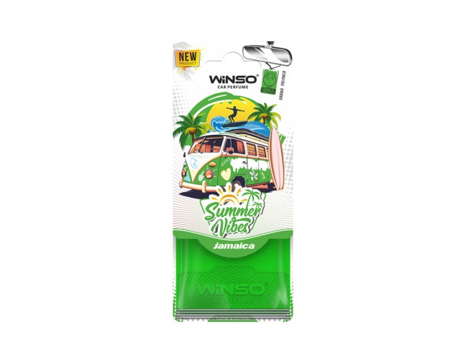 Ароматизатор полимерный Winso Summer Vibes - Jamaica, цена: 91 грн.
