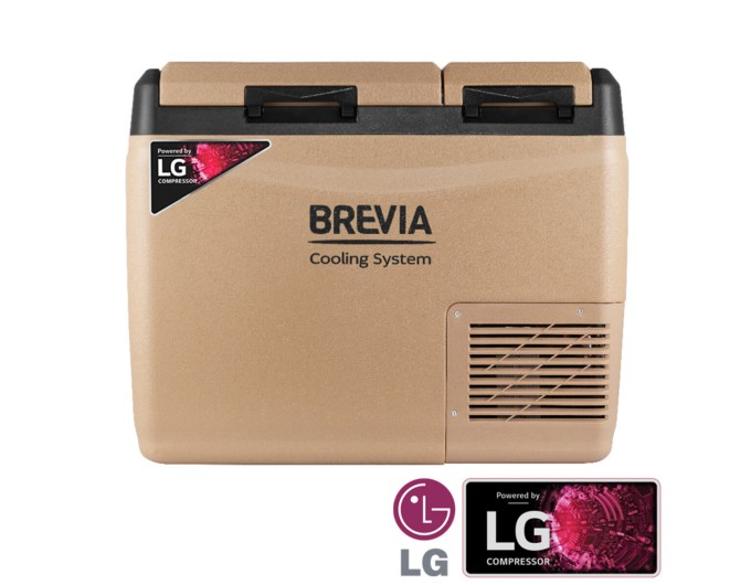 Холодильник автомобильный Brevia 39л (компрессор LG) двухкамерный 23405, цена: 16 699 грн.