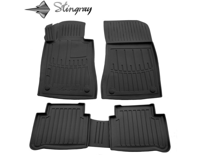 Mercedes benz W211 E (2WD) (2002-2009) комплект 3D ковриков с 5 штук (Stingray), цена: 1 870 грн.