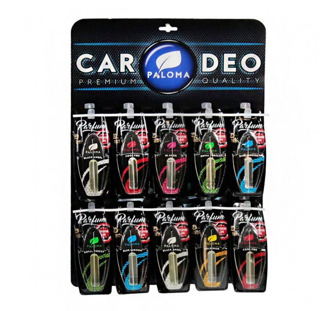 Mix ароматизаторов Paloma Parfume LINE Premium дисплей 45шт, цена: 3 539 грн.