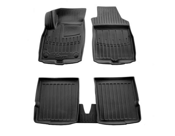 Fiat Panda ІІ (169) (2003-2012) комплект 3D ковриков с 5 штук (Stingray), цена: 1 870 грн.