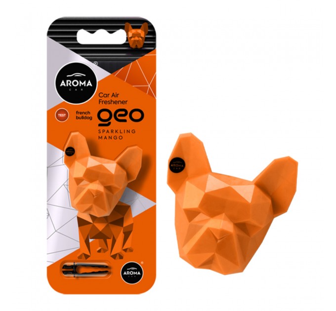 Ароматизатор Aroma Car Geo Dog - Orange Sparkling Mango сухой, цена: 151 грн.