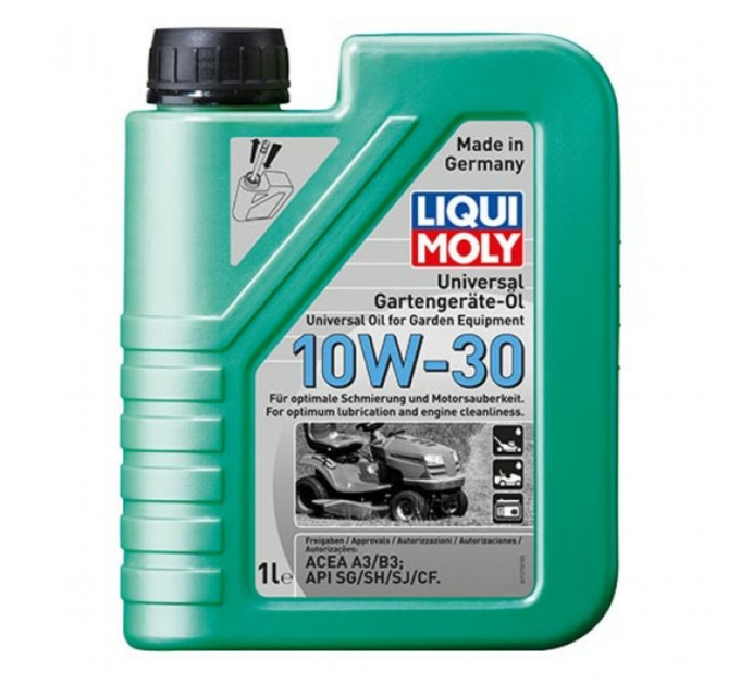 Олива для 4-тактної садової техніки та генераторів Liqui Moly Universal 4-T Oil 10W-30 1л, ціна: 519 грн.