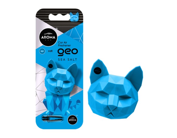 Ароматизатор Aroma Car Geo Cat - Blue Sea Salt сухой, цена: 151 грн.