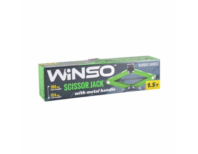 Домкрат ромбовый Winso 1,5т 104-385мм, цена: 645 грн.
