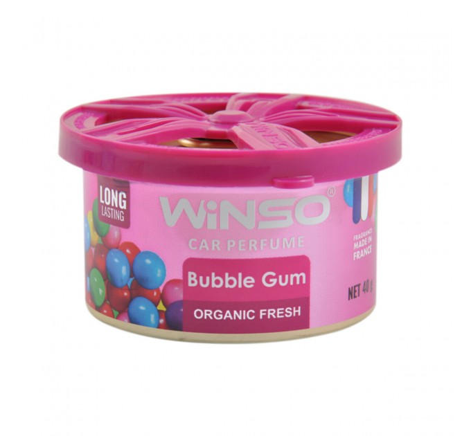 Ароматизатор Winso Organic Fresh Bubble Gum гелевий 40г, ціна: 131 грн.