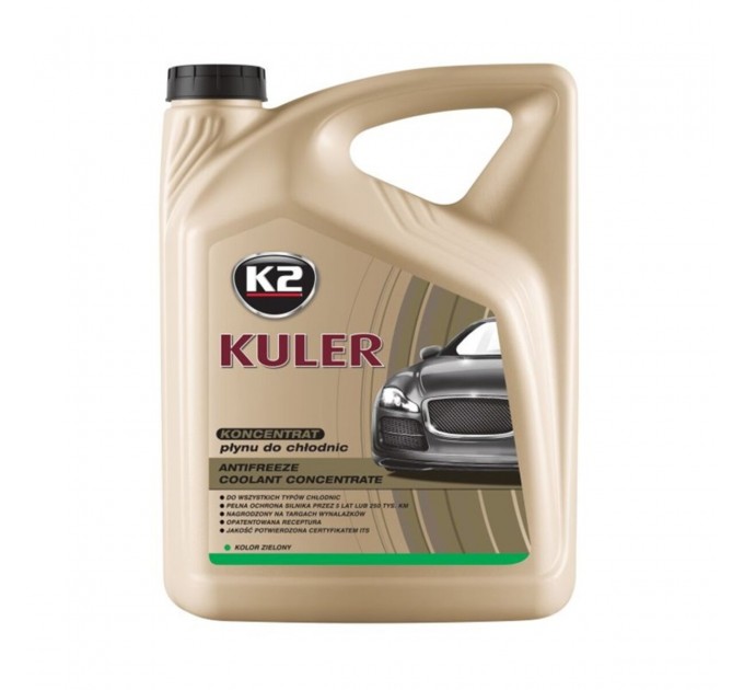 Антифриз K2 Kuler Long Life G11 зелений концентрат 5л, ціна: 718 грн.
