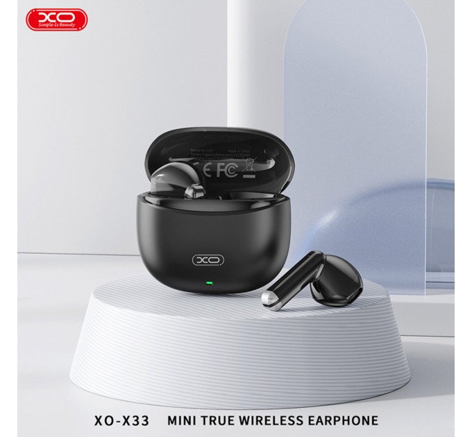 Беспроводные наушники XO TWS X33 Yu Jing черные, цена: 379 грн.