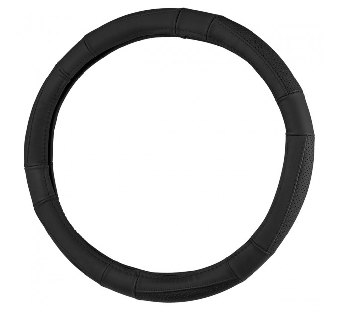 Чохол на кермо Carlife 39 - 41см, шкіра, чорний SW241L, ціна: 370 грн.