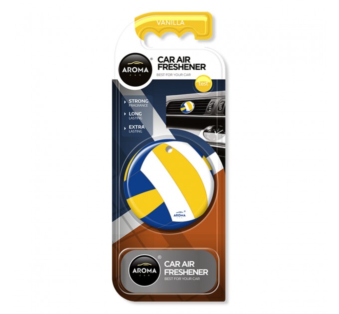 Ароматизатор Aroma Car Sport - Volleyball Vanilla сухий, ціна: 131 грн.