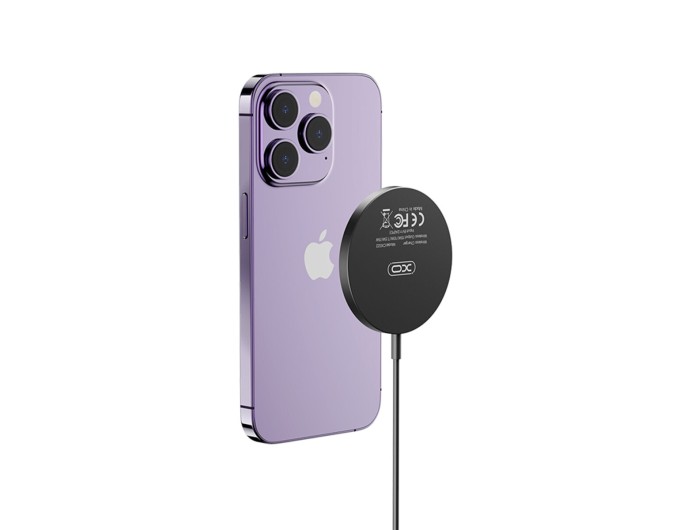 Беспроводное зарядное устройство для XO CX022 Magnetic Wireless Charger Type-C черный, цена: 389 грн.