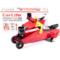Домкрат гідравлічний підкатний CarLife 2т 125-300мм