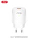 Сетевое зарядное устройство XO L112 QC18W + Type-c кабель белый, цена: 159 грн.