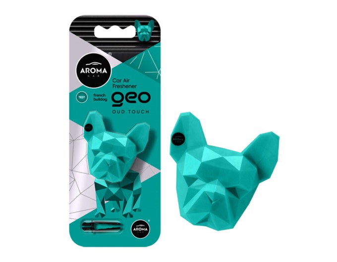 Ароматизатор Aroma Car Geo Dog - Turquoise Oud Touch сухой, цена: 151 грн.