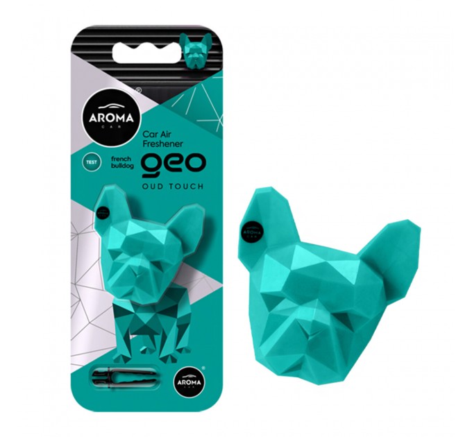Ароматизатор Aroma Car Geo Dog - Turquoise Oud Touch сухой, цена: 151 грн.