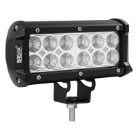 Фара светодиодная Brevia Cree Flood 10-30V, 36W (12x3W), 3000Lm, 1шт