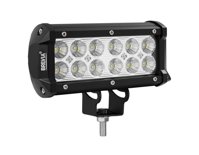 Фара светодиодная Brevia Cree Flood 10-30V, 36W (12x3W), 3000Lm, 1шт, цена: 661 грн.