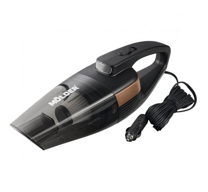 Пылесос автомобильный Molder 110Вт 3,2кПа от прикуривателя с LED-фонарем черный, цена: 743 грн.