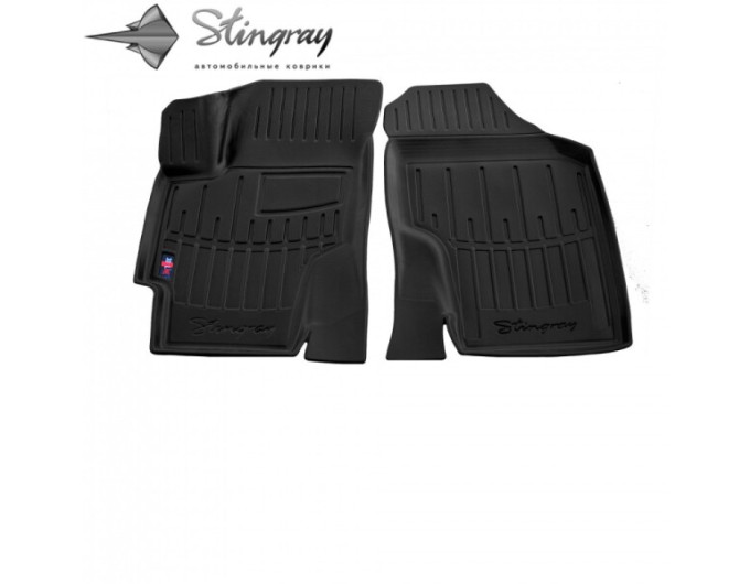 Kia Rio II (DE) (2005-2010) комплект 3D ковриков с 2 штук (Stingray), цена: 1 137 грн.