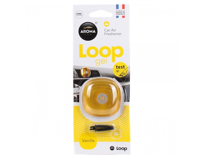 Ароматизатор Aroma Car Loop Vanilla гелевий, ціна: 138 грн.