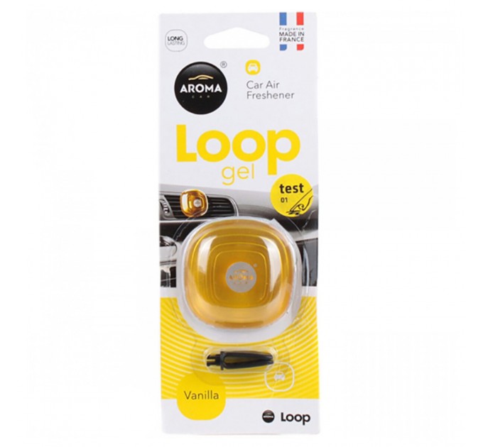 Ароматизатор Aroma Car Loop Vanilla гелевий, ціна: 134 грн.