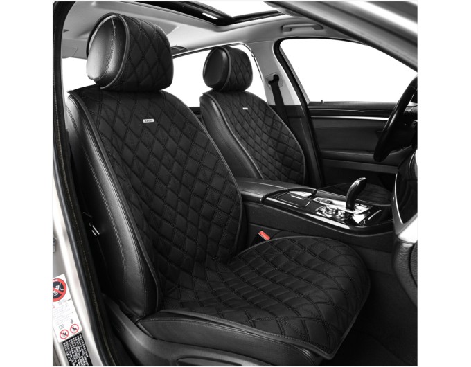 Комплект преміум накидок для сидінь CarLife Nitro, black, ціна: 4 734 грн.