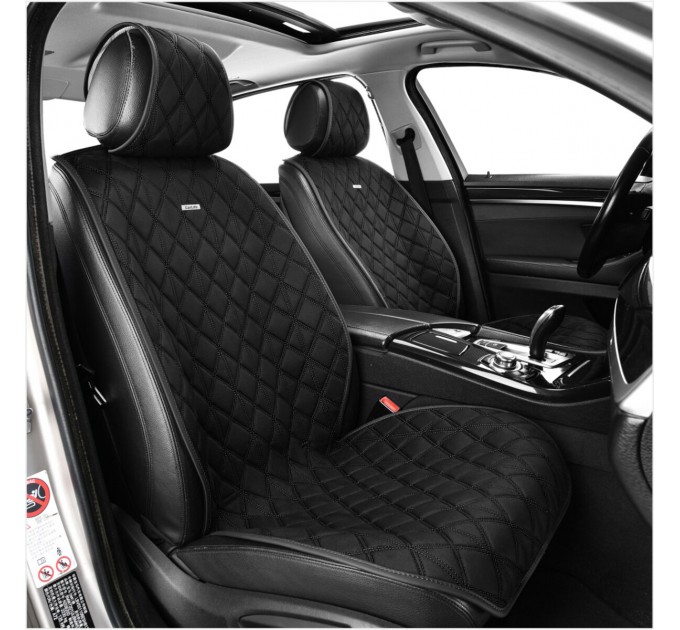 Комплект преміум накидок для сидінь CarLife Nitro, black, ціна: 4 734 грн.