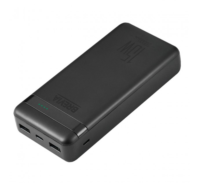 Повербанк (Power Bank) Brevia 20000mAh 15W Li-Pol чорний, ціна: 855 грн.