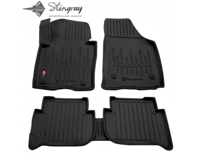 Volkswagen Touran I (2003-2015) комплект 3D ковриков с 5 штук (Stingray), цена: 1 870 грн.