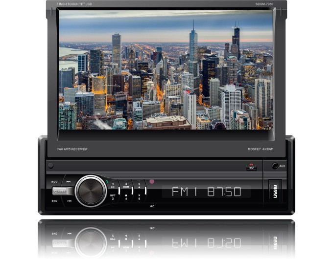 MP5 ресивер SHUTTLE SDUM-7060 Black/Multicolor, ціна: 6 644 грн.