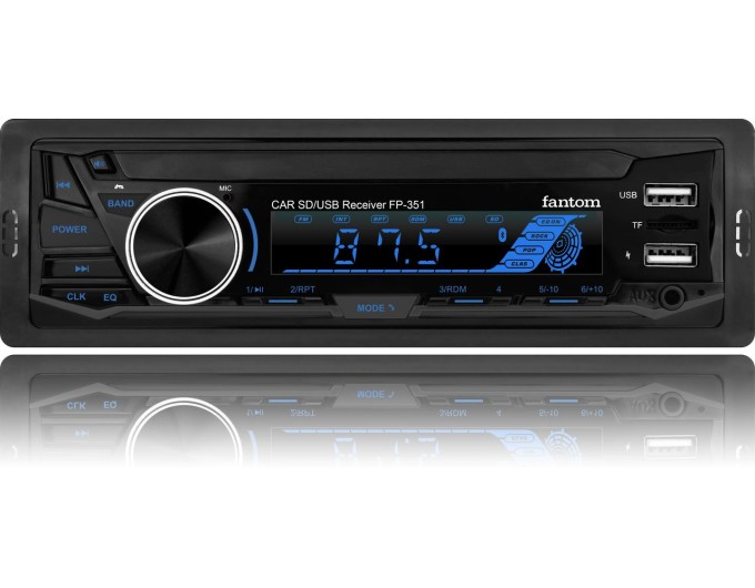 Автомагнитола FANTOM FP-351 Black/Multicolor, цена: 1 285 грн.
