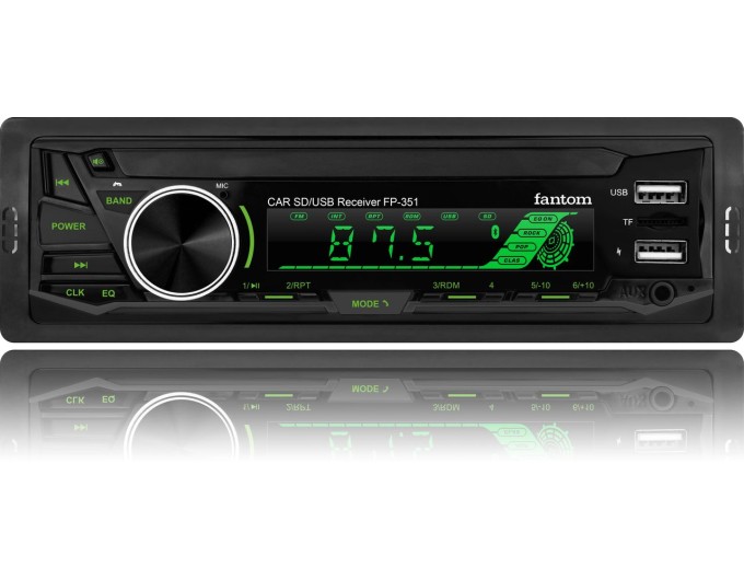 Автомагнитола FANTOM FP-351 Black/Multicolor, цена: 1 285 грн.